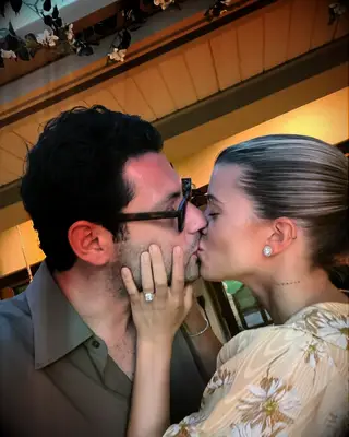 Sofia Richie and Elliot Grainge engagement photo