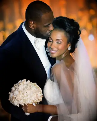 Savannah and LeBron James