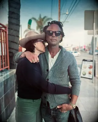 Walton Goggins and wife Nadia Conners