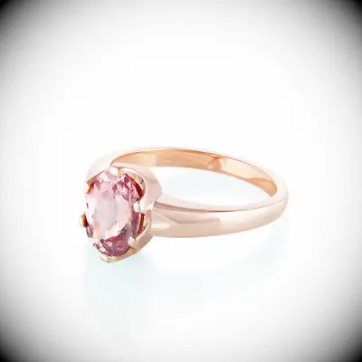 Marrow Fine garnet engagement ring