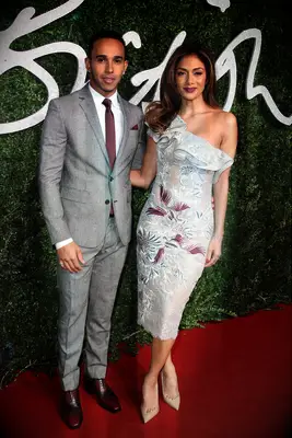 Lewis Hamilton and Nicole Sherzinger