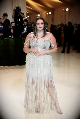 Barbie Ferreira at the Met Gala 2021. 
