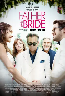 Father of the Bride 2022 movie poster