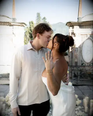 Kalani Hilliker and boyfriend Nathan Goldman