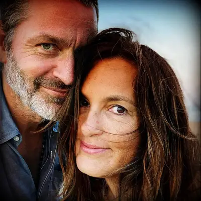 Mariska Hargitay and her husband Peter Hermann