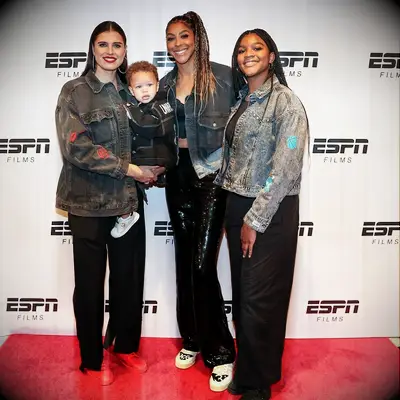 Family on the red carpet