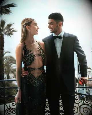 F1 driver Esteban Ocon and girlfriend Flavy Barla