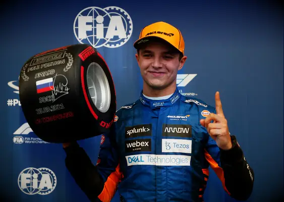 F1 driver Lando Norris