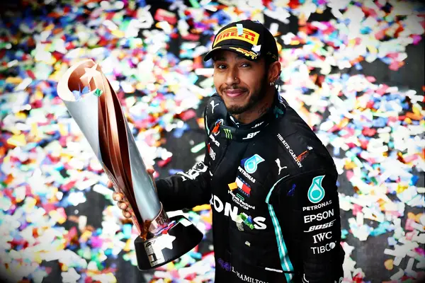 F1 driver Lewis Hamilton