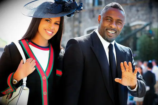 Idris Elba at Prince Harry and Meghan
