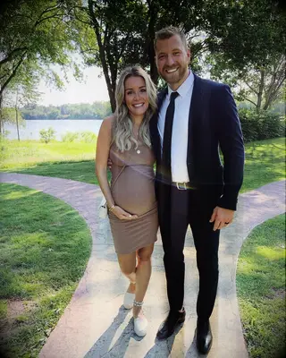Ottawa Senators forward Claude Giroux and wife Ryanne Breton