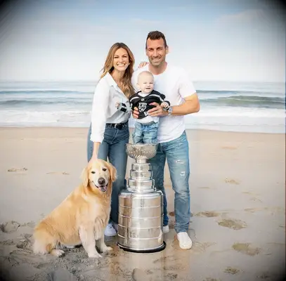 NHL player Jarret Stoll and wife Erin Andrews