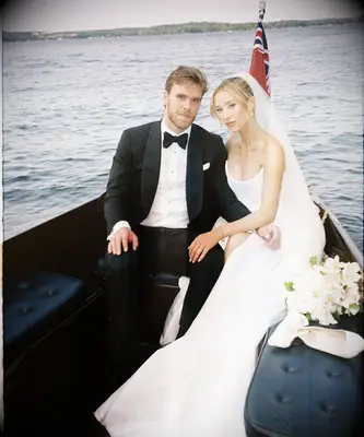 Oilers hockey star Connor McDavid and wife Lauren Kyle