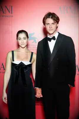 Christopher Briney and girlfriend Isabel Machado