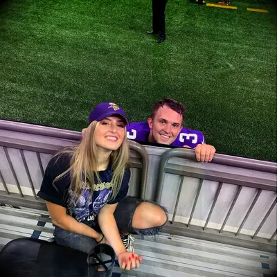 Jake Browning and Stephanie Niles