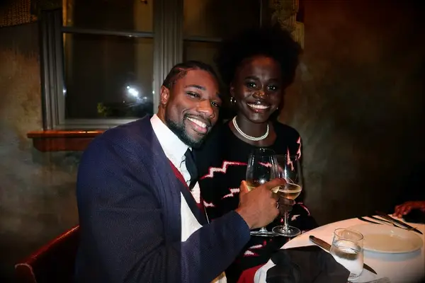Noah Lyles and his girlfriend Junelle Bromfield