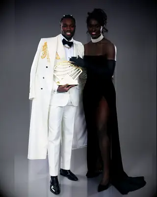 Noah Lyles and girlfriend Junelle Bromfield