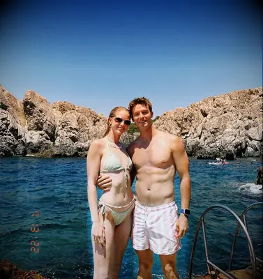 Patrick Schwarzenegger and Abby Champion