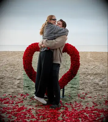 Patrick Schwarzenegger and Abby Champion