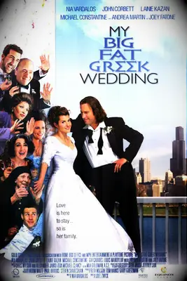 Best 200s Rom Coms - My Big Fat Greek Wedding Movie Poster 
