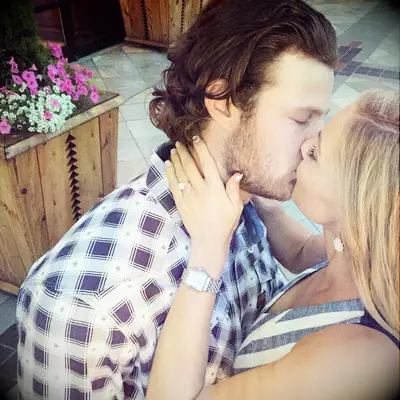 Gerrit Cole proposing to Amy Crawford