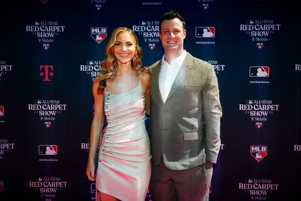 Gerrit and Amy Cole at the All-Star Game