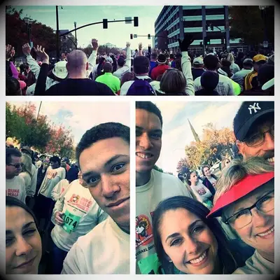 Aaron Judge and Samantha Bracksieck