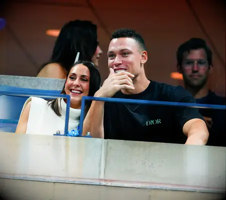 Aaron Judge and wife Samantha Bracksieck