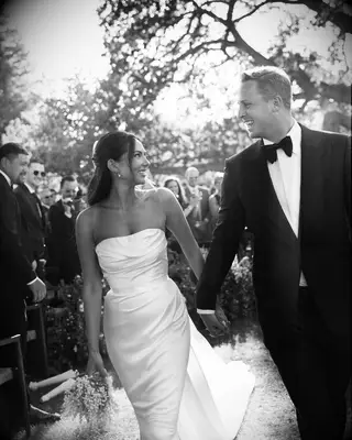 Jared Goff and wife Christen Harper