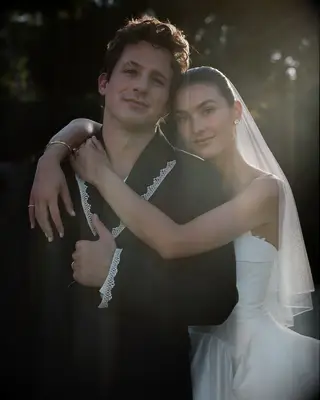 Charlie Puth and wife Brooke Sansone