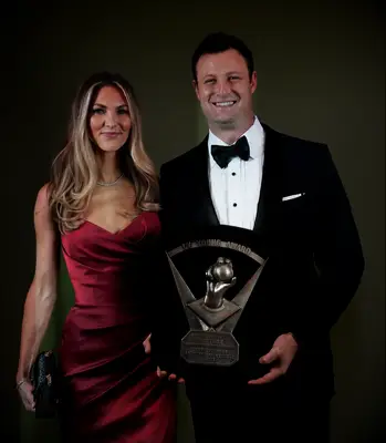 Gerrit Cole and Amy Crawford 