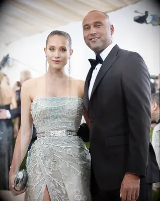 Derek Jeter and Hannah Jeter 