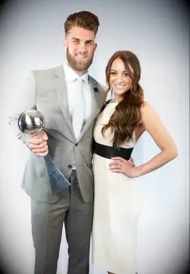 Bryce Harper and Kayla Harper 