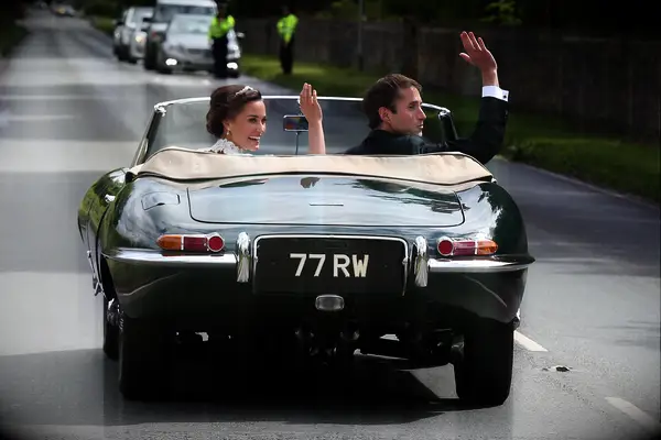 pippa middleton car exit