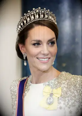 Kate Middleton wears the Cambridge Lover