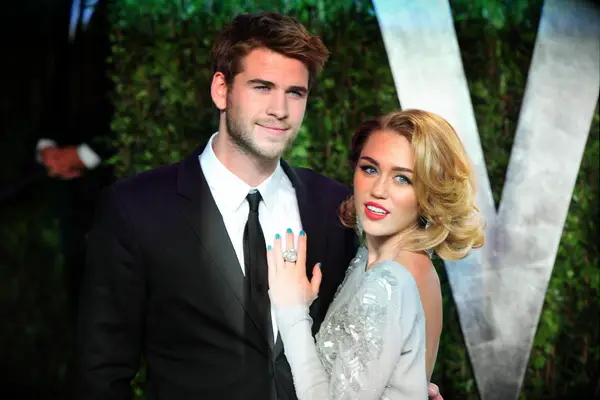 Miley Cyrus and Liam Hemsworth