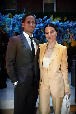 Sophia Bush and Grant Hughe