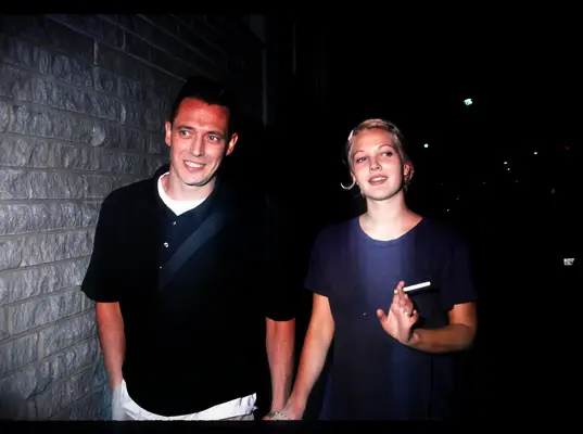 Jeremy Thomas and Drew Barrymore