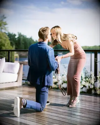 Connor McDavid and Lauren Kyle