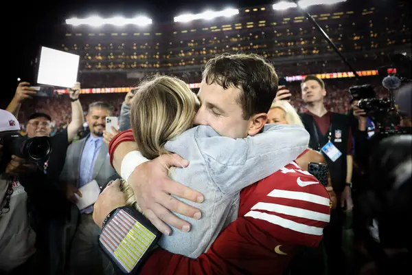 Brock Purdy and fiancée Jenna Brandt