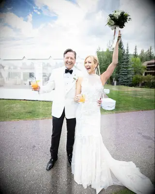 Lara Spencer and Rick McVey