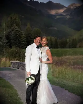 Lara Spencer and Rick McVey get married