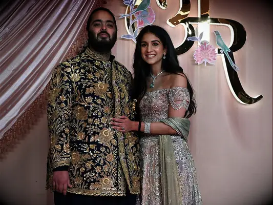 Anant Ambani and Radhika Merchant