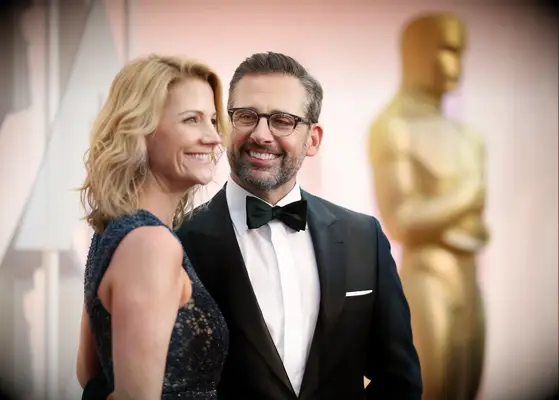 Steve Carell and Nancy Walls