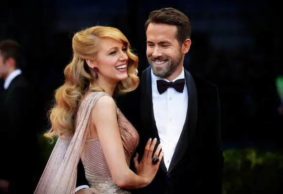 Blake Lively and Ryan Reynolds, most iconic celebrity couples. 