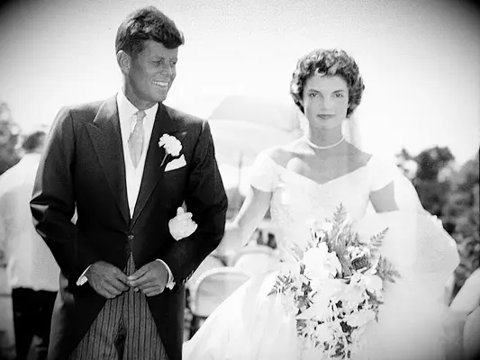 John F. Kennedy and Jackie Kennedy, most iconic celebrity couples 2023. 