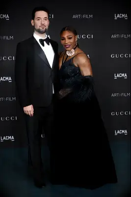 Serena Williams and Alexis Ohanian