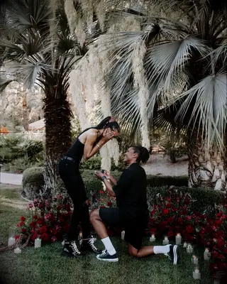 WNBA couple Alyssa Thomas and DeWanna Bonner