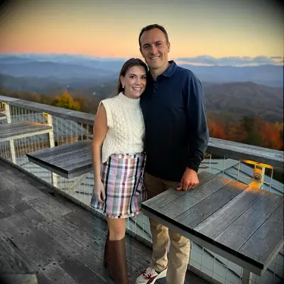 Jordan Spieth with his wife Annie Verret
