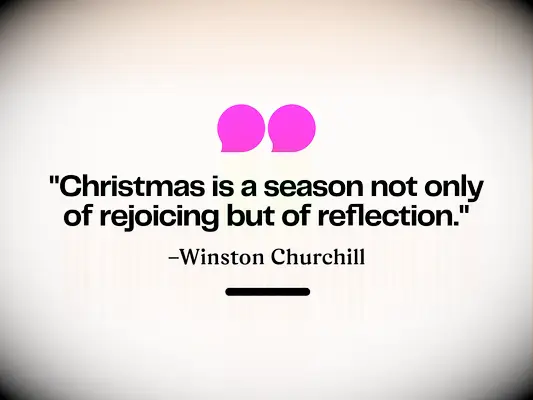 Inspirational Christmas quote
